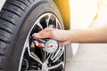 Tire Pressure Check & Adjustment